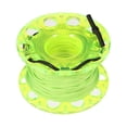 thumbnail image 1 of Eigraketly Carrete de dedo de 30M, plástico transparente, fuerte resistencia a la oxidación, carrete de buceo, carretes de diseño curvo, Deportes acuáticos Verde, 1 of 6