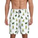 thumbnail image 1 of Balery Cute Avocado Yoga Pantalones cortos de pijama de punto de algodón para hombre con cinturilla y bolsillos-XX-Large, 1 of 6