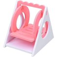thumbnail image 4 of Columpio Colgante de Madera YONGSHENG Triangular para Hámster Ratón Rata Hamaca Juguete para Mascotas Pequeñas, 4 of 5
