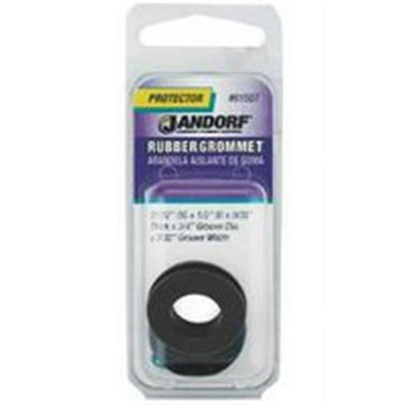 Jandorf 61507 Grommet 1/2 in ID Rubber Black