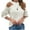 White, variant on Fesfesfes Women Tops Casual Soild Long Sleeve Pullover Round-Neck Sweater