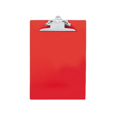 UPC: 0044357216011 | Saunders 21601 Plastic Antimicrobial Clipboard  1  Capacity  Holds 8-1/2w x 12h  Red