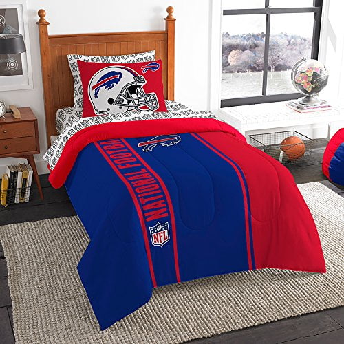 Skære galleri End NFL Buffalo Bills Soft and Cozy Bed in a Bag Complete Bedding Set -  Walmart.com