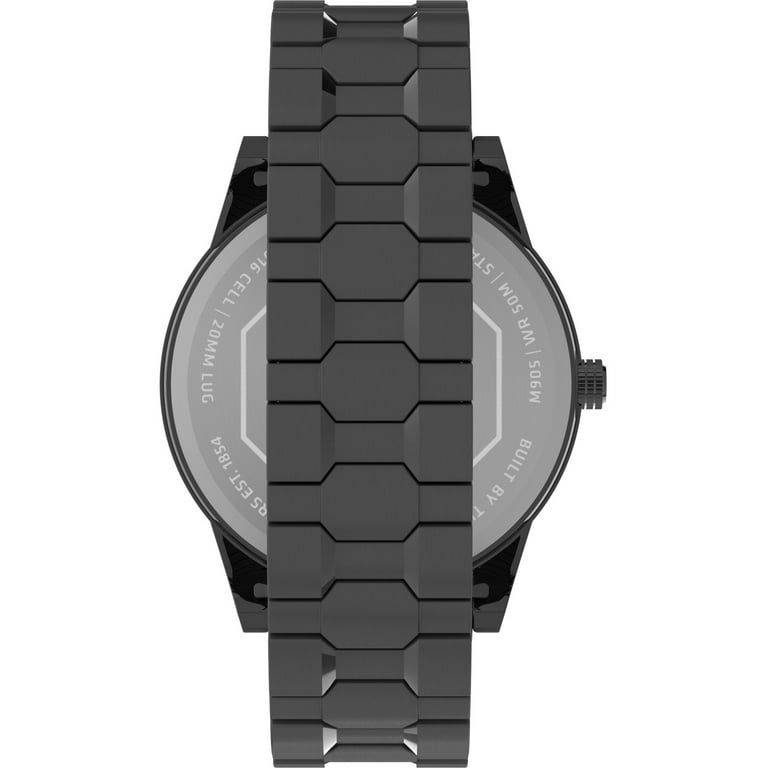 Timex top gunmetal watch