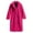 #05 Hot Pink, variant on ZUKMRJPC Womens Long Faux Fur Coats Oversized Loose Solid Color Winter Soft Warm Coats Trendy Fluffy Fleece Open Front Lapel Outerwear