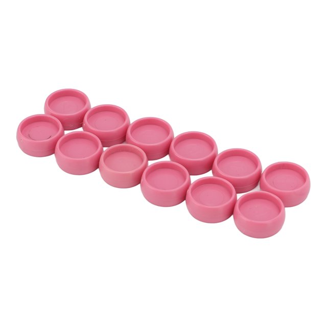 Binding Rings, Small 12 Pcs 10mm Accessories Ring T Type Plastic Expansion Discs For Daily Light Pink,Light Blue,Light Green