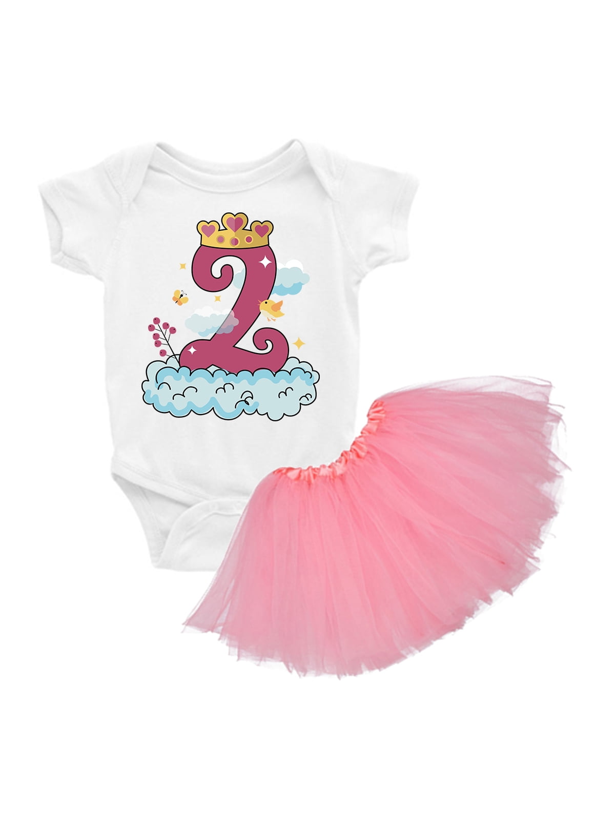 princess birthday outfit 2 year old