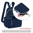 thumbnail image 3 of BadPiggies Casual Small Backpack Waterproof Nylon Purse Lightweight Travel Bag Daypack for Women, 3 of 6