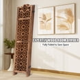 thumbnail image 4 of 5.6FT Tall Room Divider,Room Divider Screen Room Divider,Folding Wooden Room Divider 67 In for Room Separation Home Office Garden, 4 of 5