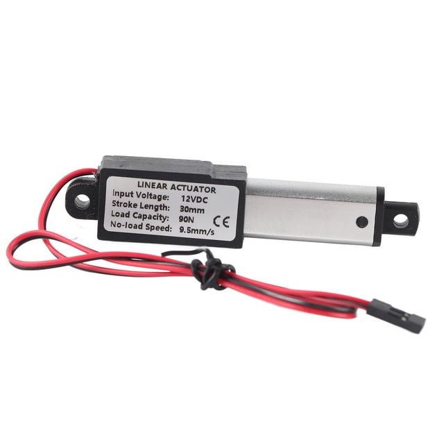 Linear Actuator,Dc12v Linear Servo 30mm Stroke Micro Linear Actuator Mini Electric Linear Actuator Waterproof Micro Small Motion Dc12v 30mm Stroke for Robot Diy