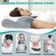 thumbnail image 2 of Almohada Memory Foam, Almohada Cervical para Aliviar el Dolor de Cuello, Almohada Ortopédica para Quienes Duermen de Lado, Boca Arriba y Boca Abajo, con Funda de Almohada, 2 of 7