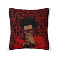 thumbnail image 1 of Funda de almohada súper suave The Weeknd con cremallera para dormitorio, sofá, sillón, fundas de almohada mullidas y acogedoras para todas las estaciones, almohada cuadrada, 1 of 8