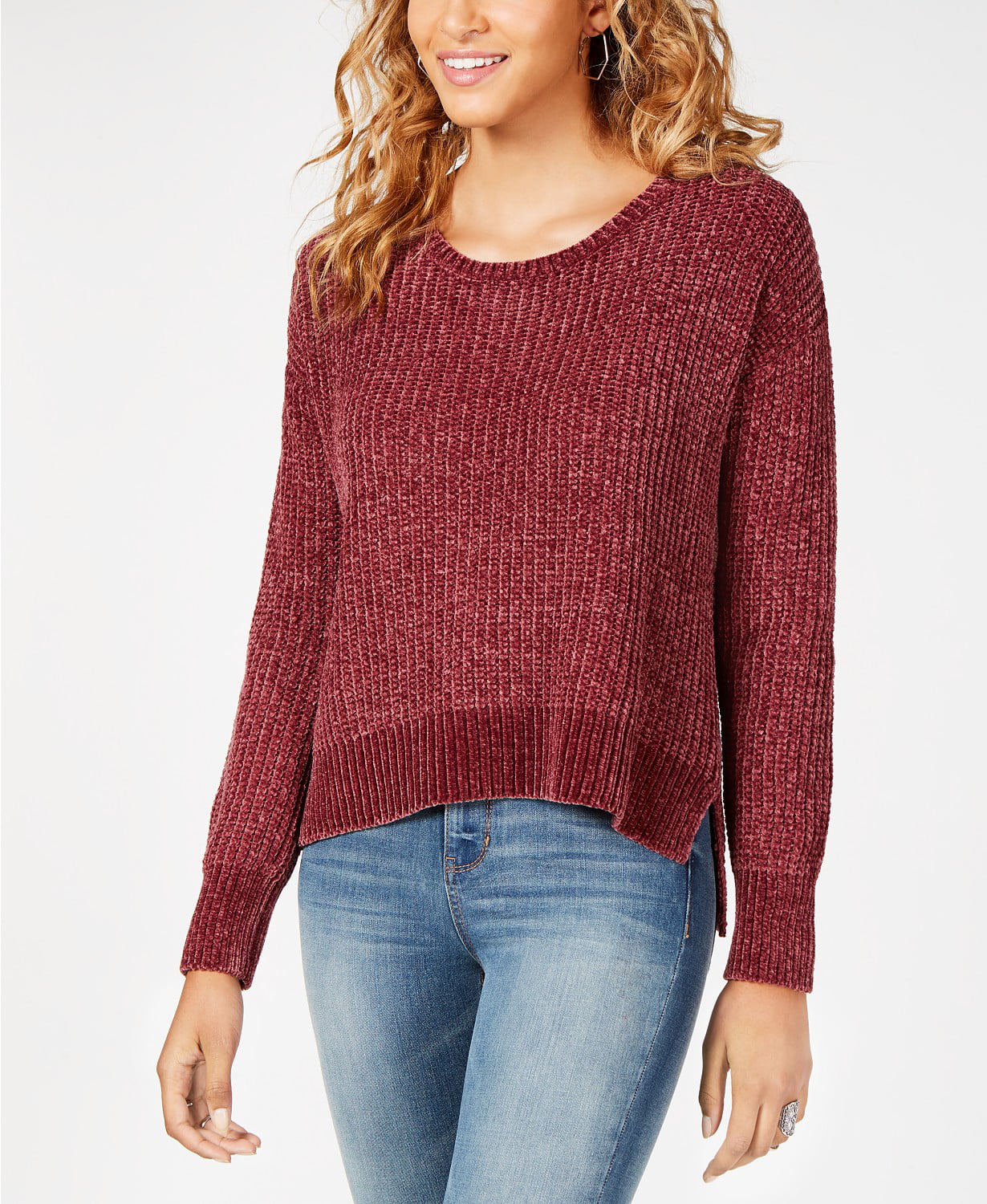 Hippie Rose - Chenille Sweater - Juniors - LARGE - Walmart.com