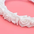 thumbnail image 5 of GETAJGHSD Elegant White Wedding Veil with Floral Garland, Perfect Bridal Accessory for Weddings and Special Events, 5 of 6