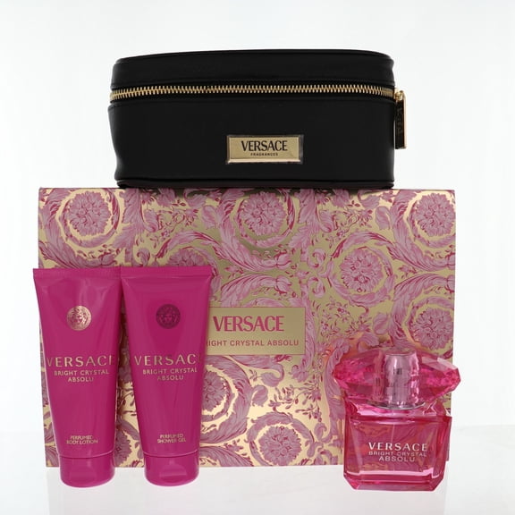 Versace Bright Crystal Absolu Eau de Parfum 4-Piece Gift Set for Women