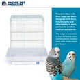 thumbnail image 4 of Prevue SP850W-W Clean Life&# Cage à Oiseaux 44; Blanc, 4 of 4