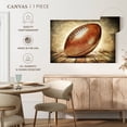 thumbnail image 5 of Elephant Stock Vintage Football Wall Art - Sports Canvas Canvas - 36" x 24", 5 of 8