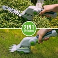 thumbnail image 2 of Restored PHALANX Cordless Grass Shears 2-in-1 Handheld Hedge Trimmer,7.2V Electric Grass Trimmer Turnable Handle, Rechargeable Lithium-Ion Battery and Charger Included for Lawn/Garden (Refurbished), 2 of 8