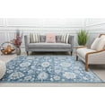 thumbnail image 4 of Rugs America Silas SM20A Soft Jazz Abstract Vintage Blue Area Rug, 8'0"X10'0", 4 of 6