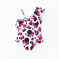 thumbnail image 3 of Disney Disney Mickey and Friends Toddler Girl Leopard print off-shoulder ruffle swimsuit, 3 of 8