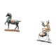 thumbnail image 5 of Figura De Payaso De Pie Con Forma De Caballo, Escultura Decorativa Para Escritorio, Sala De Estar, Estantería, Mesa, Centro De Mesa, Armario, Comedor, Decoración, Regalo, 5 of 8