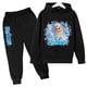 thumbnail image 5 of Conjunto de chándal de Disney Frozen para niñas, sudaderas y pantalones con capucha de Frozen Elsa, ropa deportiva para niños, traje deportivo de moda, 5 of 5