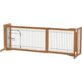 thumbnail image 3 of Richell Freestanding Dog Gate, Autumn Matte, 59.80"L x 18.50"W x 20.90"H, 3 of 5