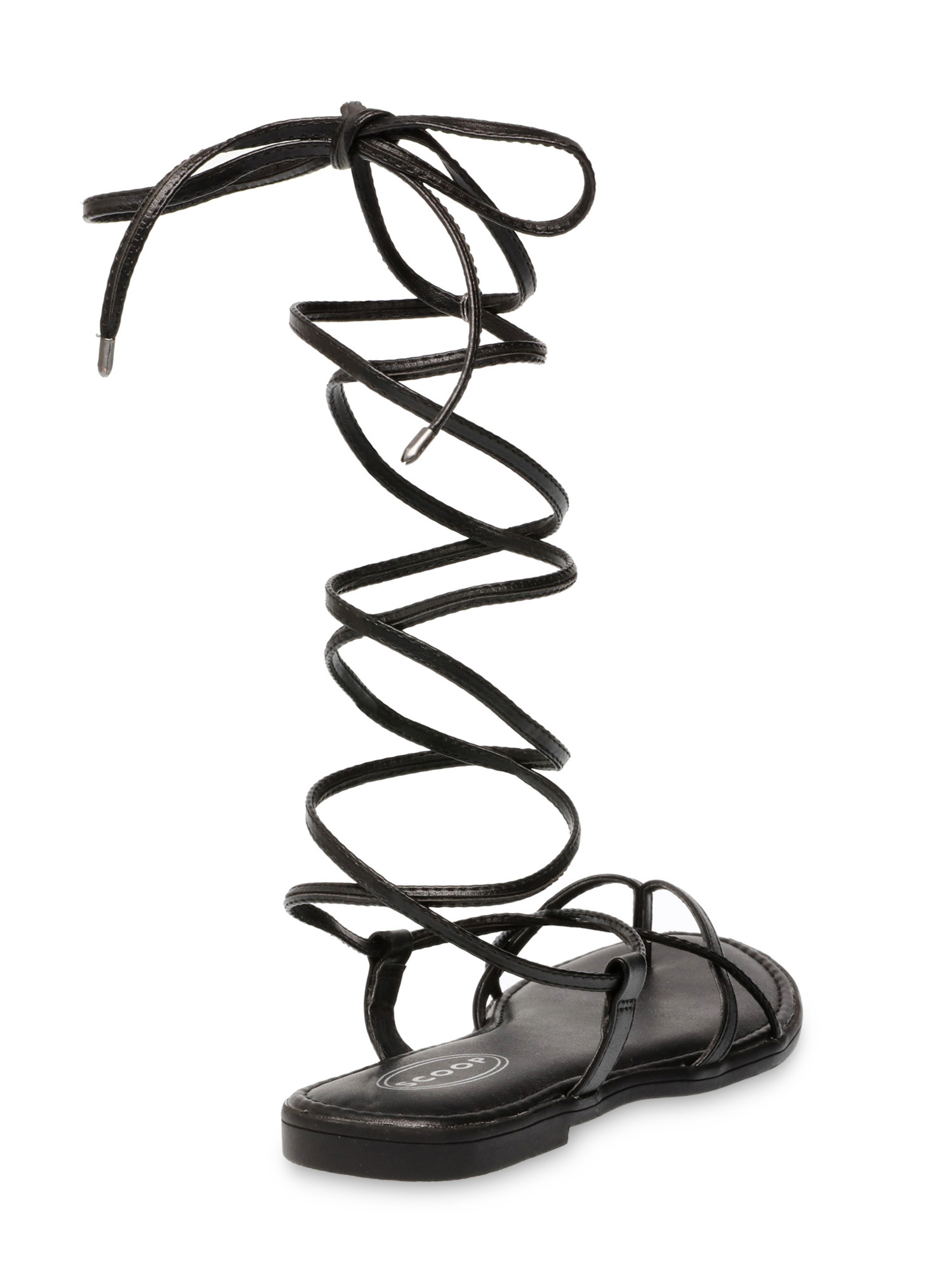 Scoop Women's Zoey Lace Up Thong Sandals - image 3 of 6