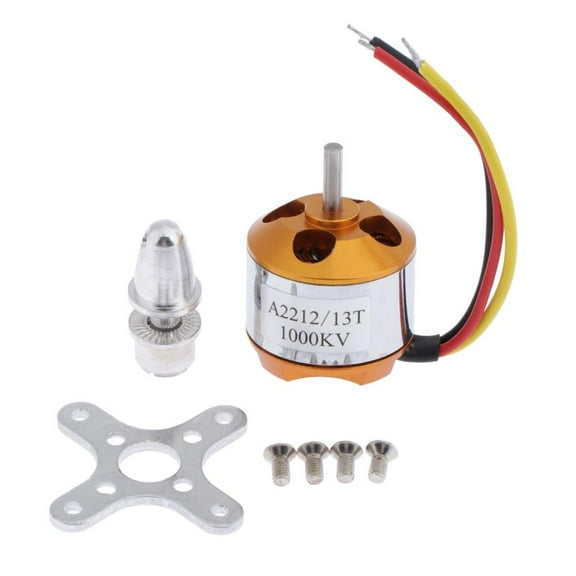 A2212 1000KV Brushless Outrunner Motor for RC Helicopter Hobby Models