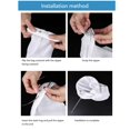 thumbnail image 4 of 10pcs Reusable Nylon Fine Mesh Food Strainer Bag,Mesh Fine Mesh Strainer Nut Milk Bags Reusable Food Strainer All Purpose Food Grade Filter for Almond Milk Coffee Home Brewing, 4 of 7