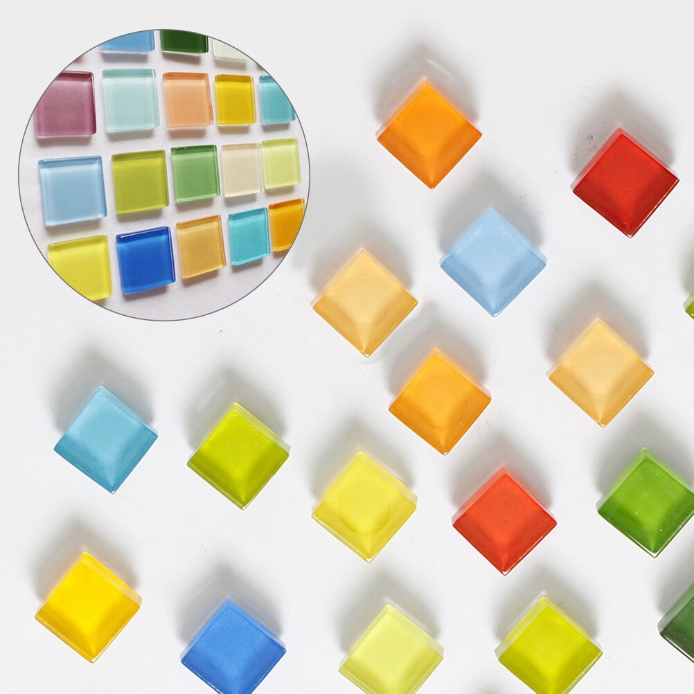 WHAMVOX  10 Mm Crystal Glass Mosaic DIY Arts and Crafts Decoration Supplies