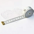thumbnail image 7 of Soft Tape Measure Double Scale Body Sewing Flexible Ruler for Weight Loss Medical Body Measurement Sewing Tailor Craft Vinyl Ruler, Has Centimetre Scale on Reverse Side 60-inchï¼Whiteï¼, 7 of 7