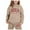 Khaki, variant on WOYY Girls Outfits Letter Print Pullover Hoodie and Sweatpants Sweatsuits