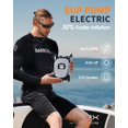 thumbnail image 2 of Bomba eléctrica para tabla de paddle GICLE con función de apagado automático 22PSI 12V, 2 of 7