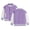 Purple, variant on Grblisyd Kids Varsity Jackets Girls Boys Baseball Jacket Lightweight Bomber Coat School Outwear with Pocket