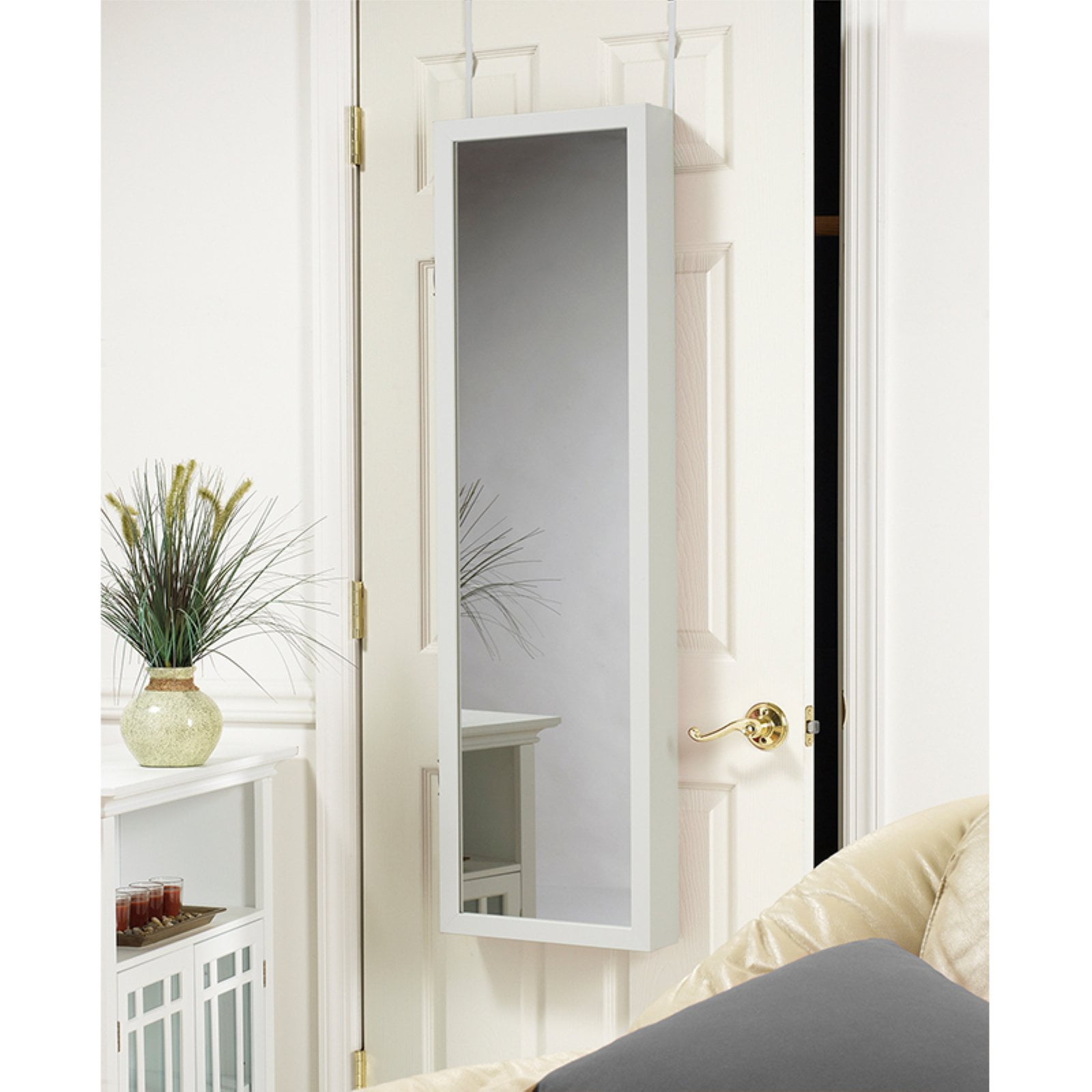 Mirrotek Plaza Astoria Over the Door / Wall Mount Jewelry ...