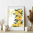 thumbnail image 3 of 4Pcs Lemon Canvas Wall Art Fruit Print Wall Decor Fruit Canvas Poster Wall Decorations Watercolor Canvas Rectangle Chemical Fiber Oil Pictures for Kitchen Home Bedroom 10x8Inch-Unframed, 3 of 5