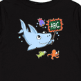 thumbnail image 4 of Inktastic Teacher Shark with School of Fish Boys or Girls Long Sleeve Toddler T-Shirt, 4 of 5