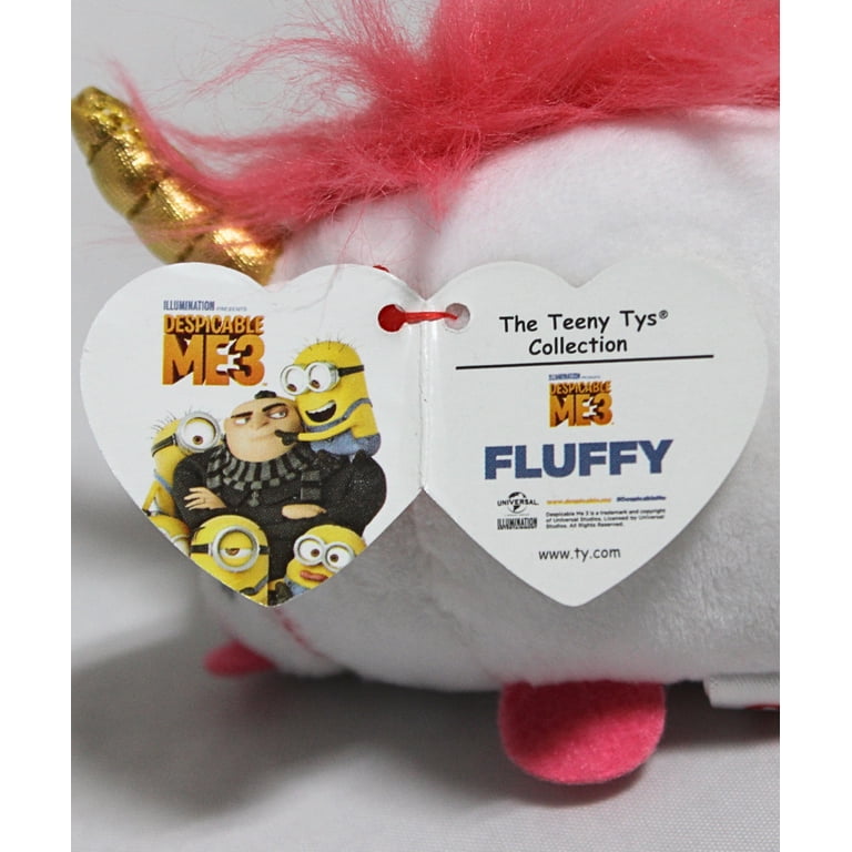 イーブルミニオン、ted、ユニコーン TY Beanie Baby - FLUFFY (Unicorn) (Despicable Me 3) | eBay