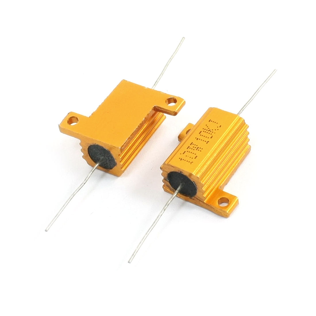 New!Chasis Mounted 25W 0.1 Ohm tolerance 5% Aluminum Clad Wirewound Resistors 