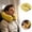 Yellow1, variant on Fillable Travel Neck Pillow With Storage Buckle Portable U Shaped Headrest Support Cushion For Airplane Car Camping Road Trips(Yellow3-90Cm)