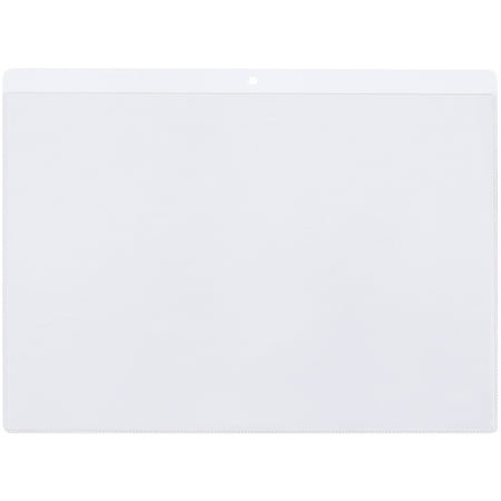 UPC: 0848109047492 | Partners Brand Long Side Opening Vinyl Envelopes 12 x 9 Clear 50/Case (JTH195)