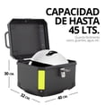 thumbnail image 3 of Caja Para Moto Maletero Abs Onof 45l Impermeable Resistente, 3 of 8