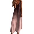 thumbnail image 2 of FcBaudy Camisole Sans Manches Col en V, Robes d'Été pour Femmes, Robes Sans Manches Mode Imprimée Bretelles Robes Femmes, 2 of 3