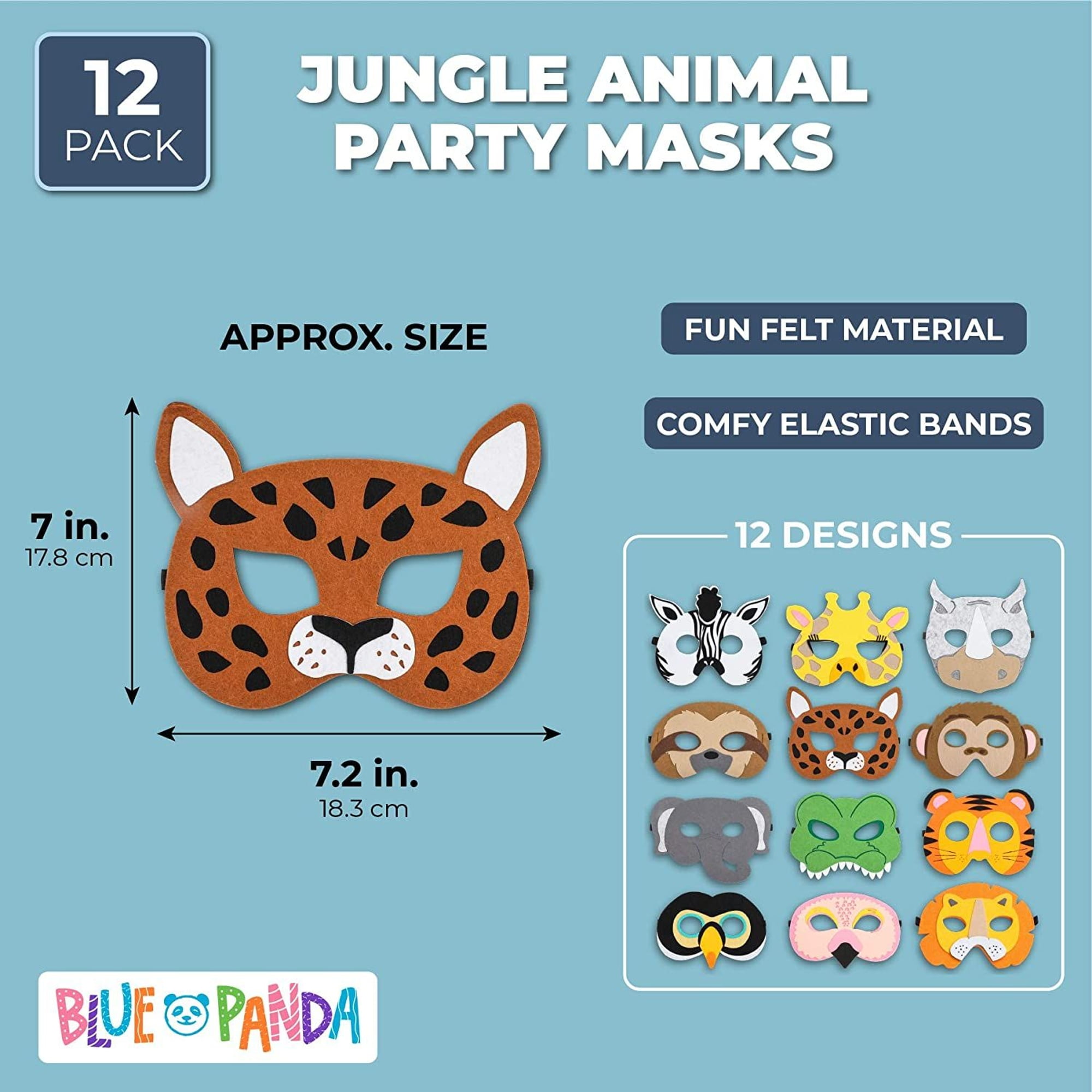 Jungle Animal Masks  November 10th & November 11th - One River School  Allendale