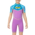 thumbnail image 1 of Respirar libremente en trajes de buceo traje de buceo para niños traje de neopreno de moda anti-medusas de múltiples talla múltiple manga corta traje de baño XL seitruly OD003659-04, 1 of 7