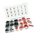 thumbnail image 2 of Joints Toriques de Plomberie Joints Toriques Joints en Silicone 18 Tailles Assorties Lave-Bouton 141 Pcs Kit Assortiment de Lave-Bouton, 2 of 9