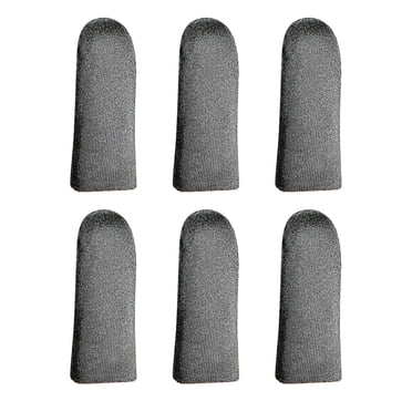 6 Pcs Manchon de Doigt pour Jeu, Manchon de Pouce à Écran Tactile, Sensible, Résistant à la Sueur