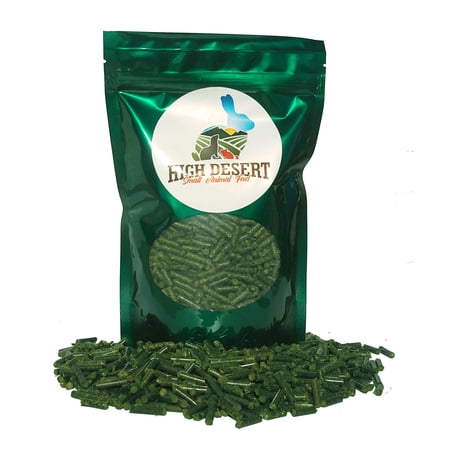Premium Alfalfa (100%) Pellets for Rabbits, Chinchillas, Guinea Pigs, and Small Animal Pets