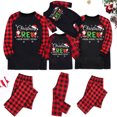thumbnail image 5 of Matching Family Christmas Pajamas, We Are Family Christmas 2026 Raglan Top And Plaid Pants, Soft Loungewear for Christmas Eve, Cozy Sleepwear for Xmas Morning, Matching Pjs for Photos, 5 of 5